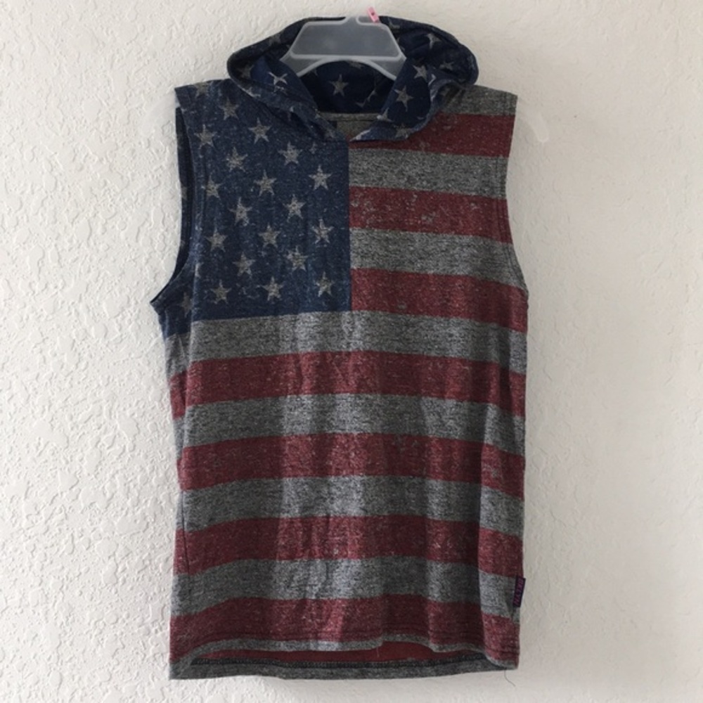 ✅Women USA American no sleeve jacket size L